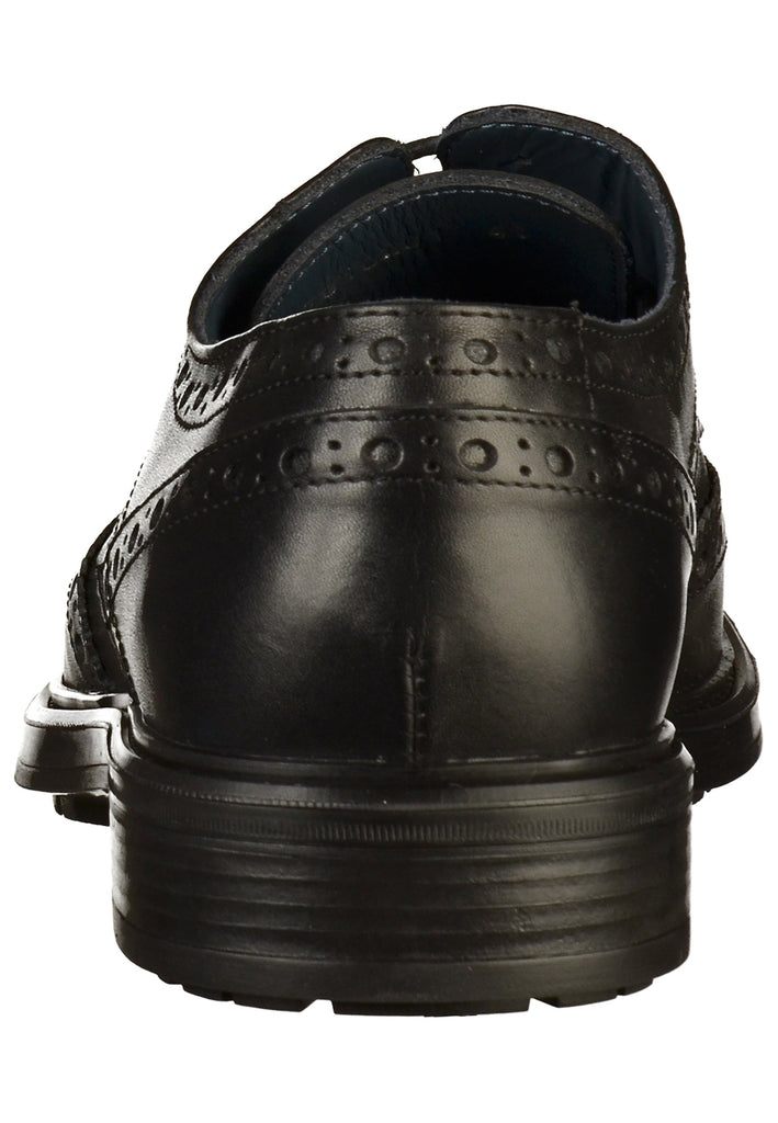 Salamander Businessschuhe Glattleder Schwarz - surf4shoes