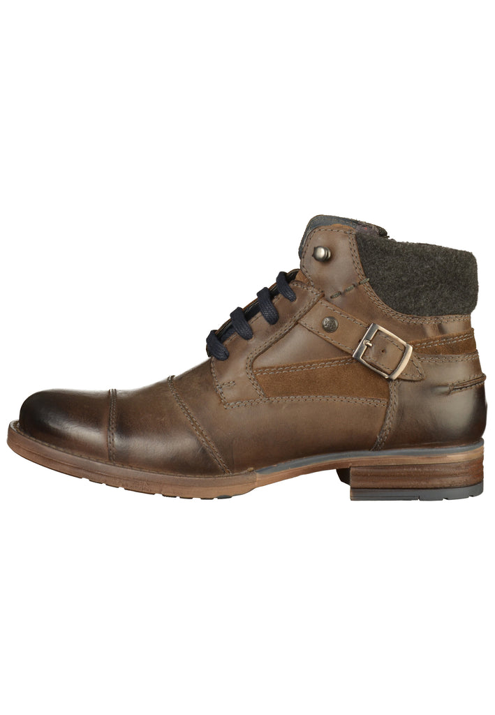 Salamander Stiefelette Leder Braun - surf4shoes