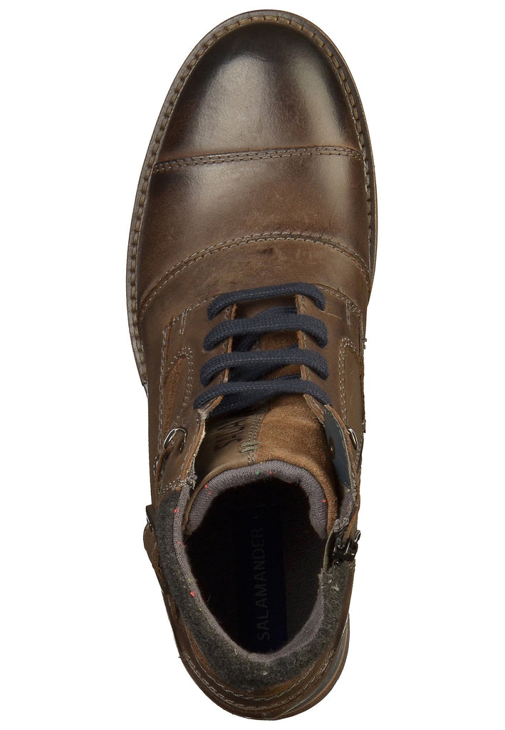 Salamander Stiefelette Leder Braun - surf4shoes