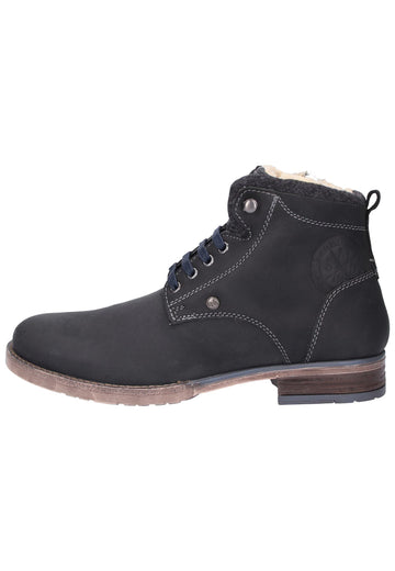 Salamander Stiefelette Leder Schwarz - surf4shoes