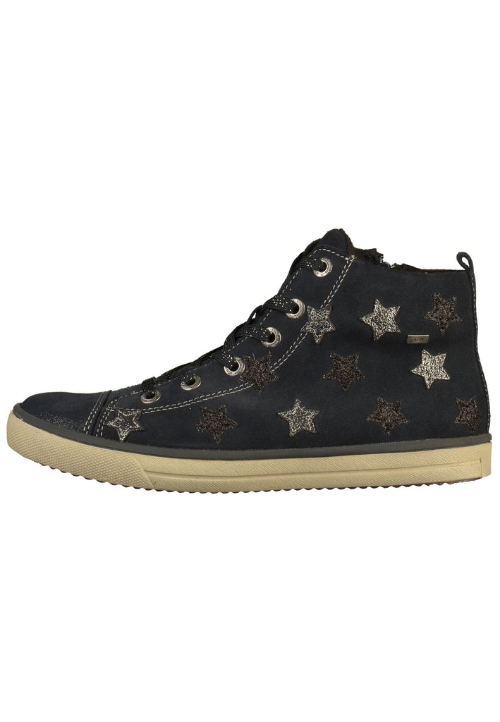 Lurchi Sneaker Leder Blau - surf4shoes