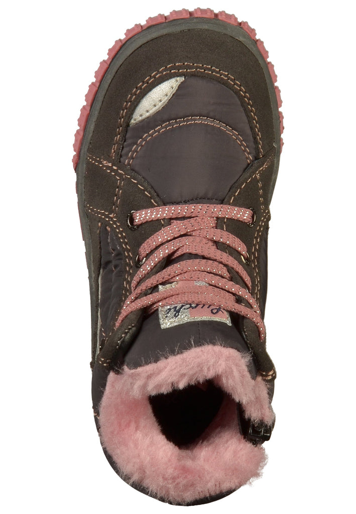 Lurchi Stiefelette Leder/Textil Grau - surf4shoes