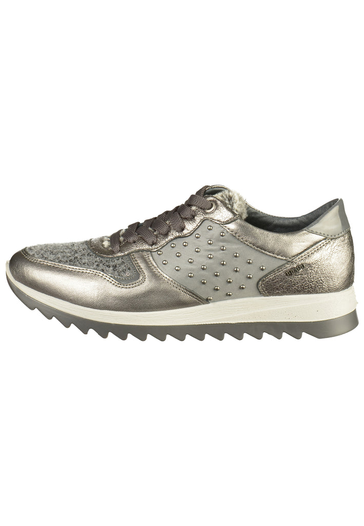 IGI&CO Sneaker Leder/Textil Silber - surf4shoes