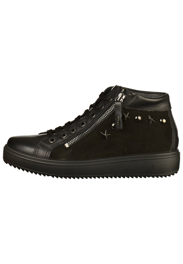 IGI&CO Sneaker Leder Schwarz - surf4shoes