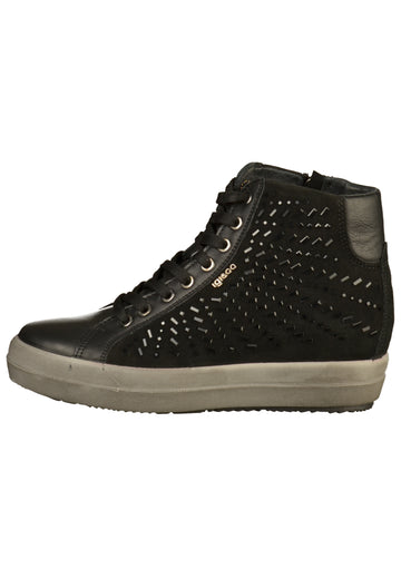 IGI&CO Sneaker Leder Schwarz - surf4shoes