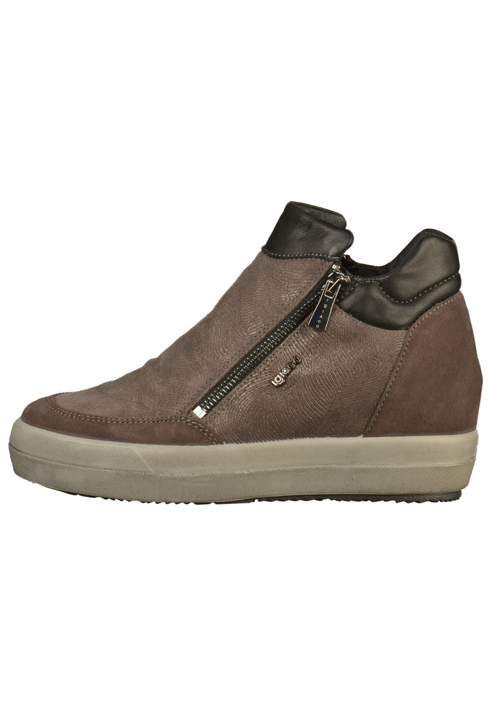 IGI&CO Sneaker Leder Anthrazit - surf4shoes