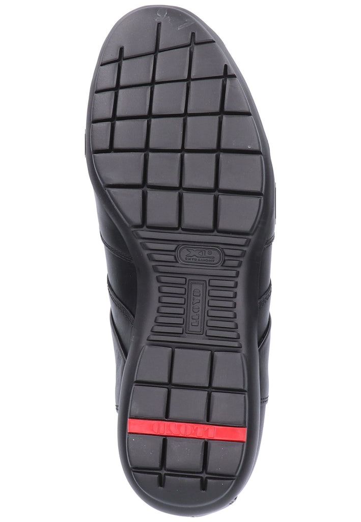 Lloyd Slipper Leder Schwarz - surf4shoes