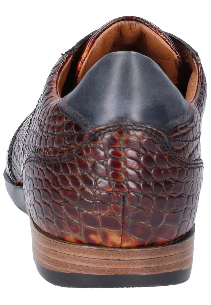 Lloyd Halbschuhe Leder Cognac - surf4shoes