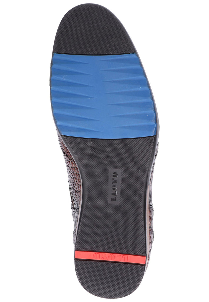 Lloyd Halbschuhe Leder Cognac - surf4shoes