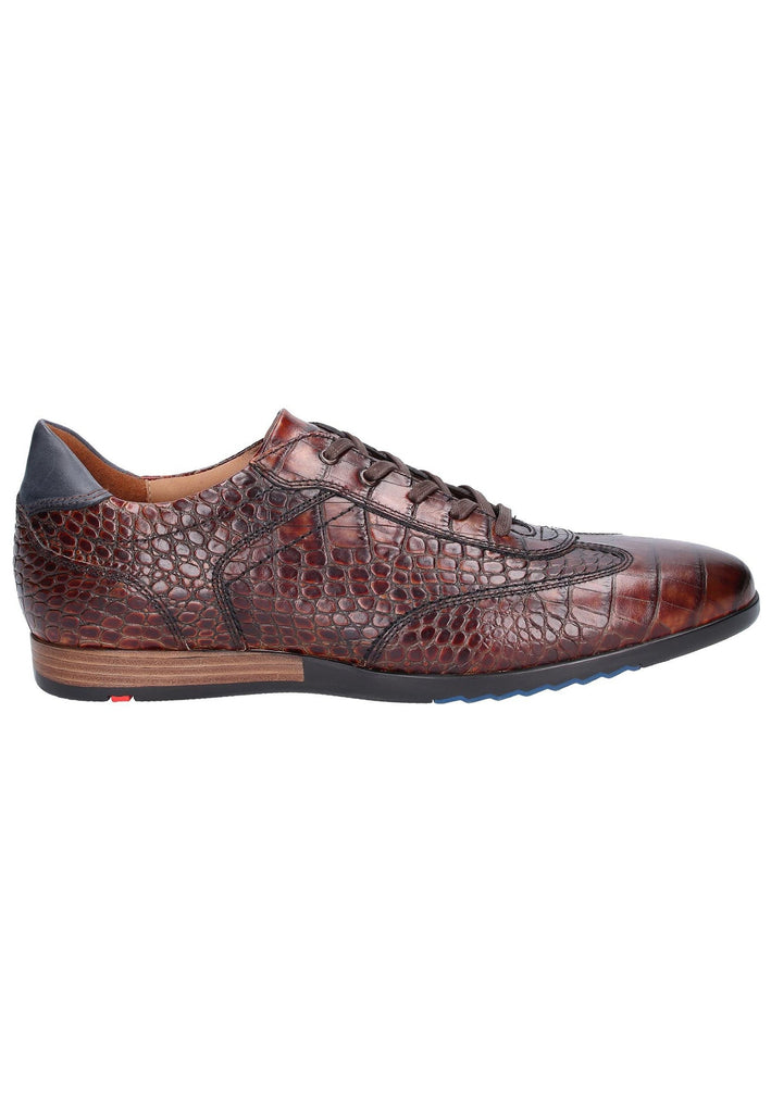 Lloyd Halbschuhe Leder Cognac - surf4shoes