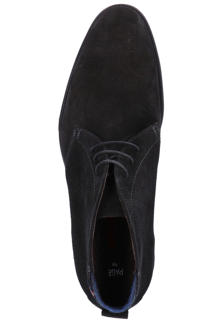 Lloyd Halbschuhe Leder Schwarz - surf4shoes