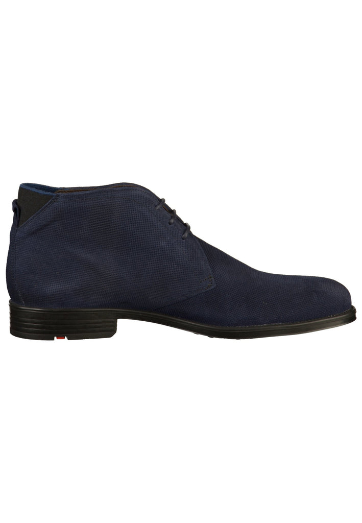 Lloyd Halbschuhe Leder Blau - surf4shoes