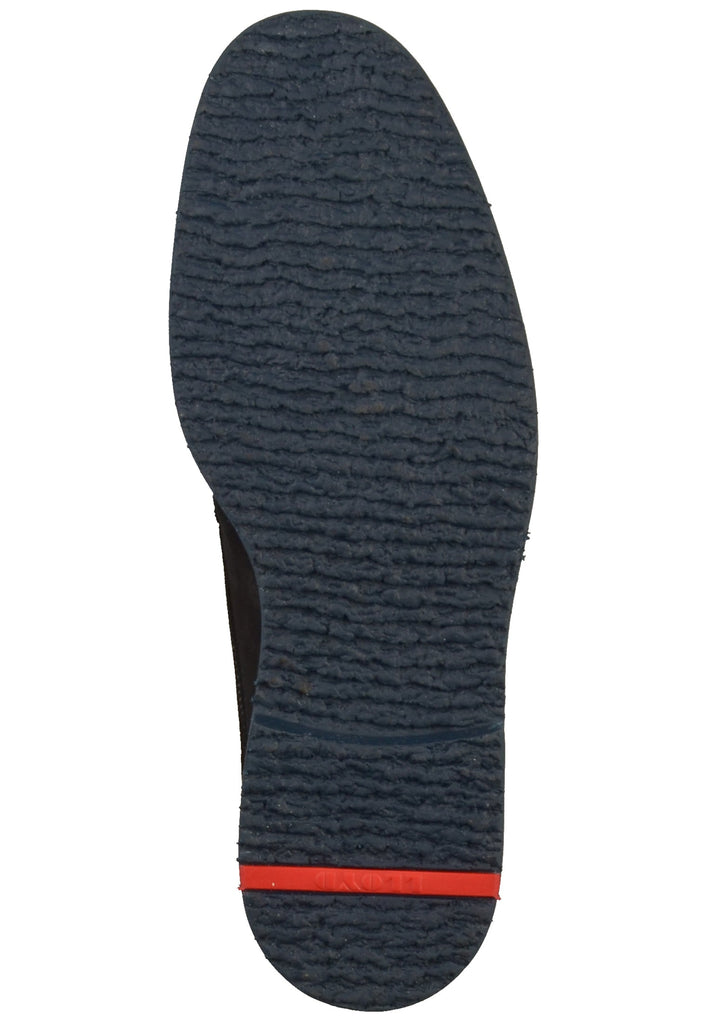 Lloyd Halbschuhe Leder Blau - surf4shoes