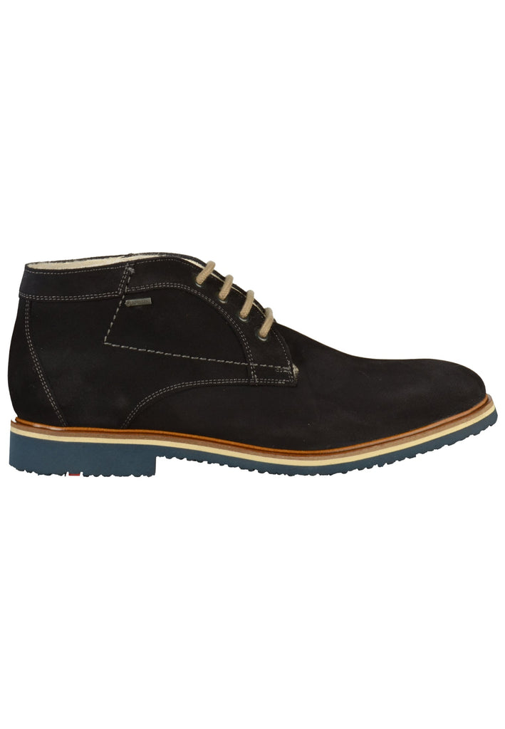 Lloyd Halbschuhe Leder Blau - surf4shoes