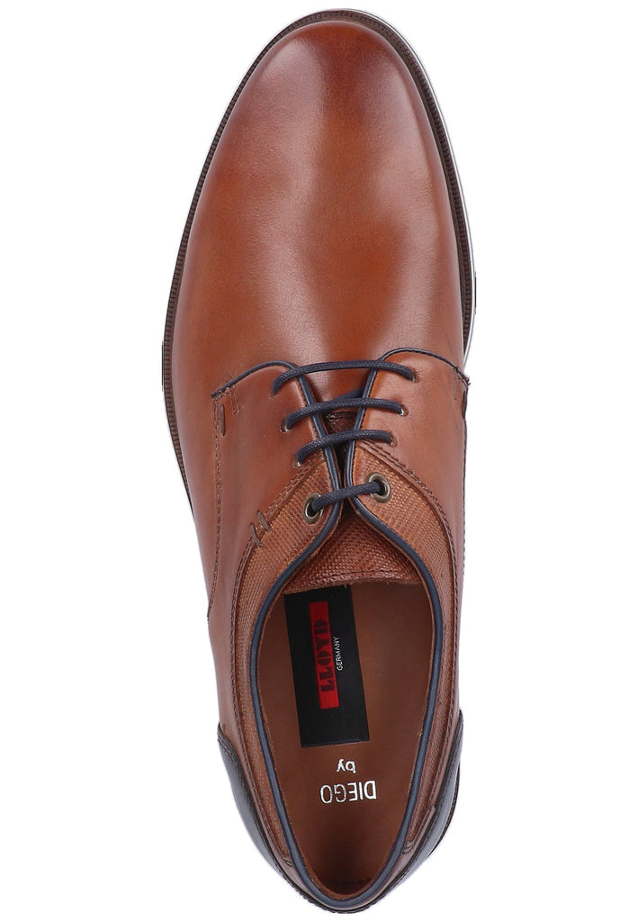 Lloyd Halbschuhe Glattleder Hellbraun - surf4shoes