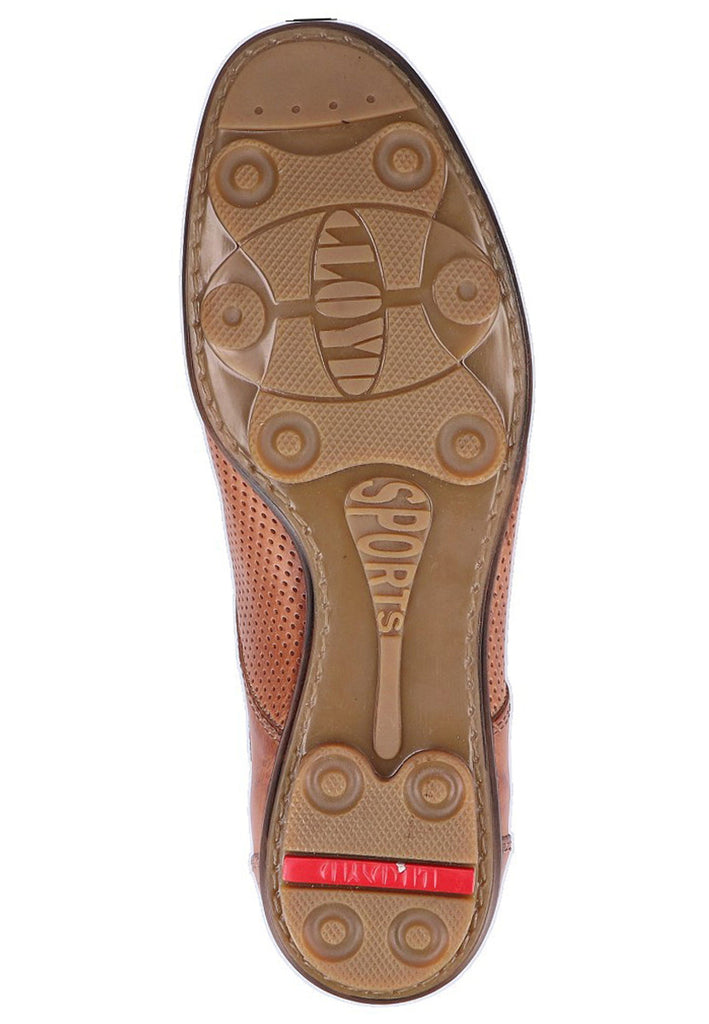 Lloyd Sneaker Glattleder Cognac - surf4shoes
