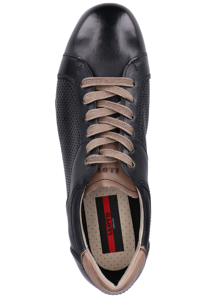 Lloyd Sneaker Glattleder Dunkelblau - surf4shoes