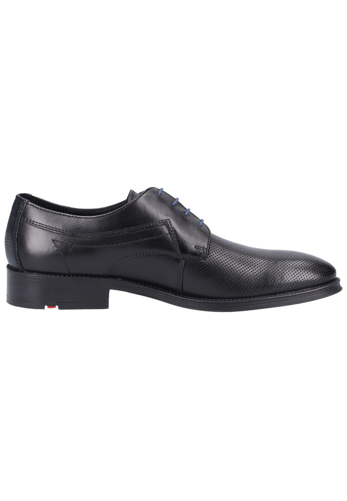Lloyd Businessschuhe Glattleder Schwarz/Blau - surf4shoes