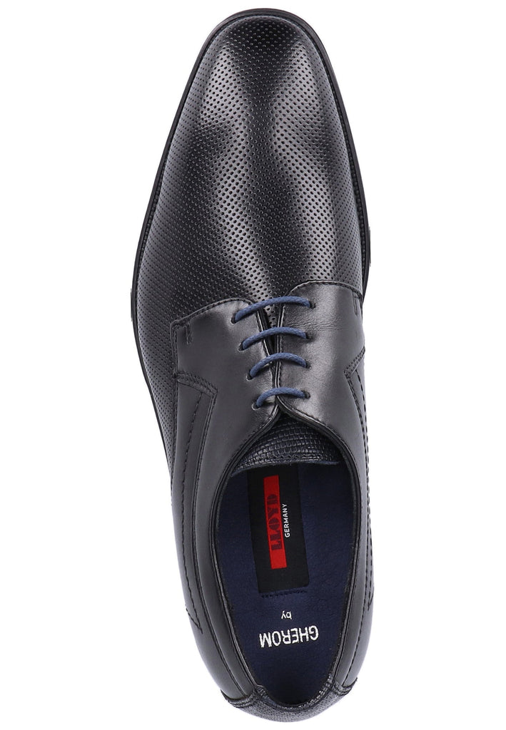Lloyd Businessschuhe Glattleder Schwarz/Blau - surf4shoes