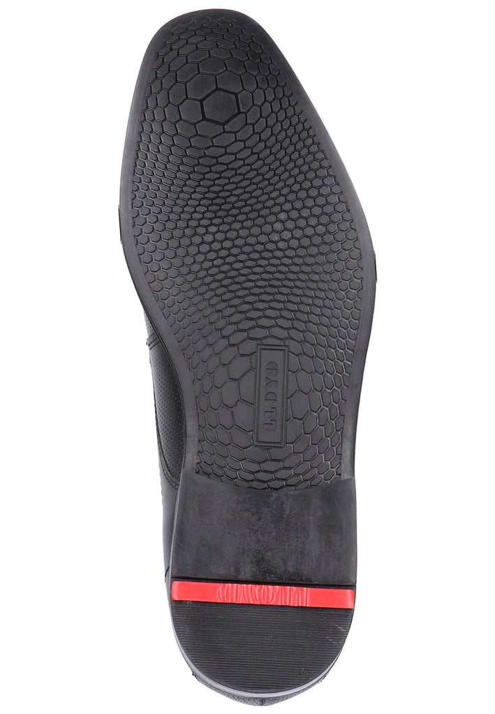 Lloyd Businessschuhe Glattleder Schwarz/Blau - surf4shoes