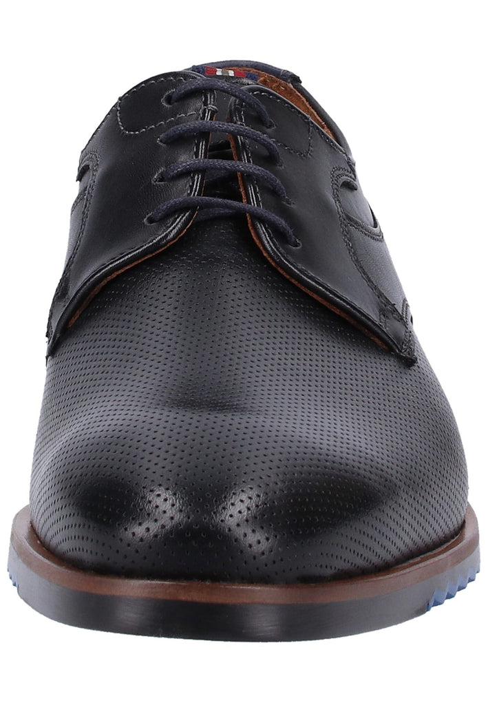 Lloyd Businessschuhe Glattleder Schwarz/Blau - surf4shoes
