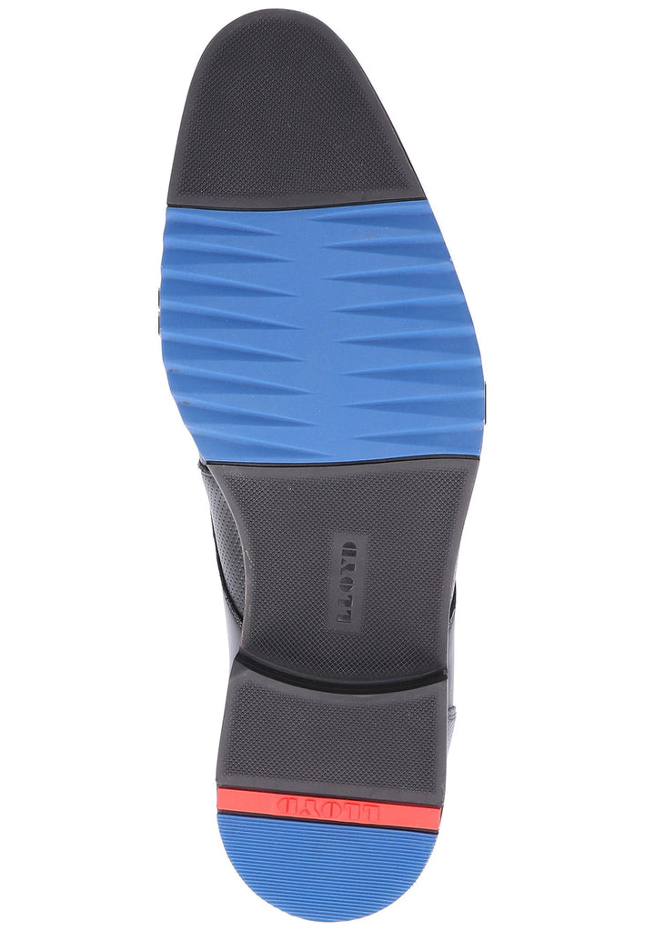 Lloyd Businessschuhe Glattleder Schwarz/Blau - surf4shoes
