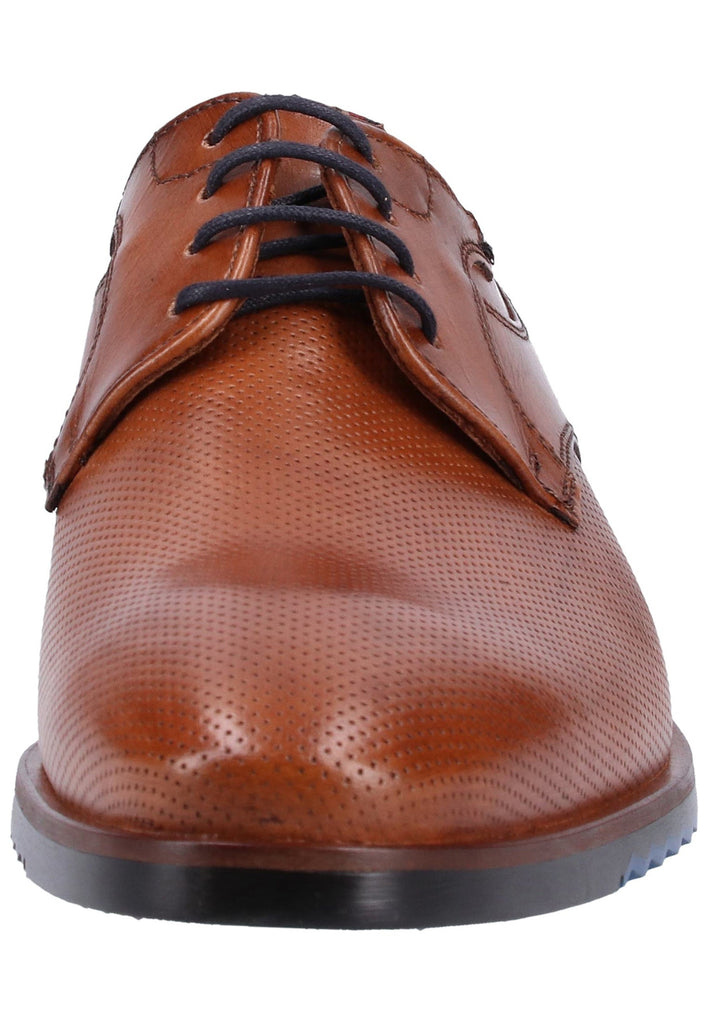 Lloyd Businessschuhe Glattleder Braun/Blau - surf4shoes