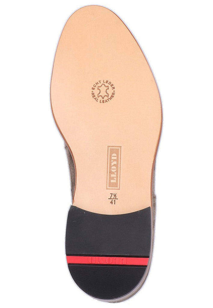 Lloyd Businessschuhe Veloursleder Hellbraun - surf4shoes