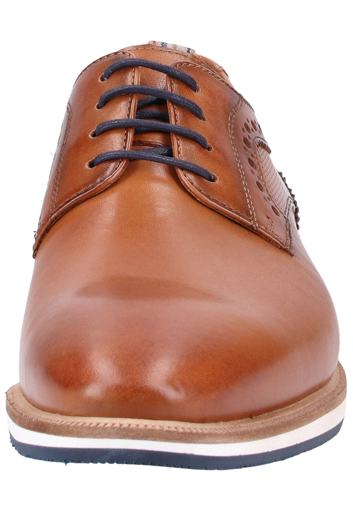 Lloyd Halbschuhe Glattleder Cognac - surf4shoes