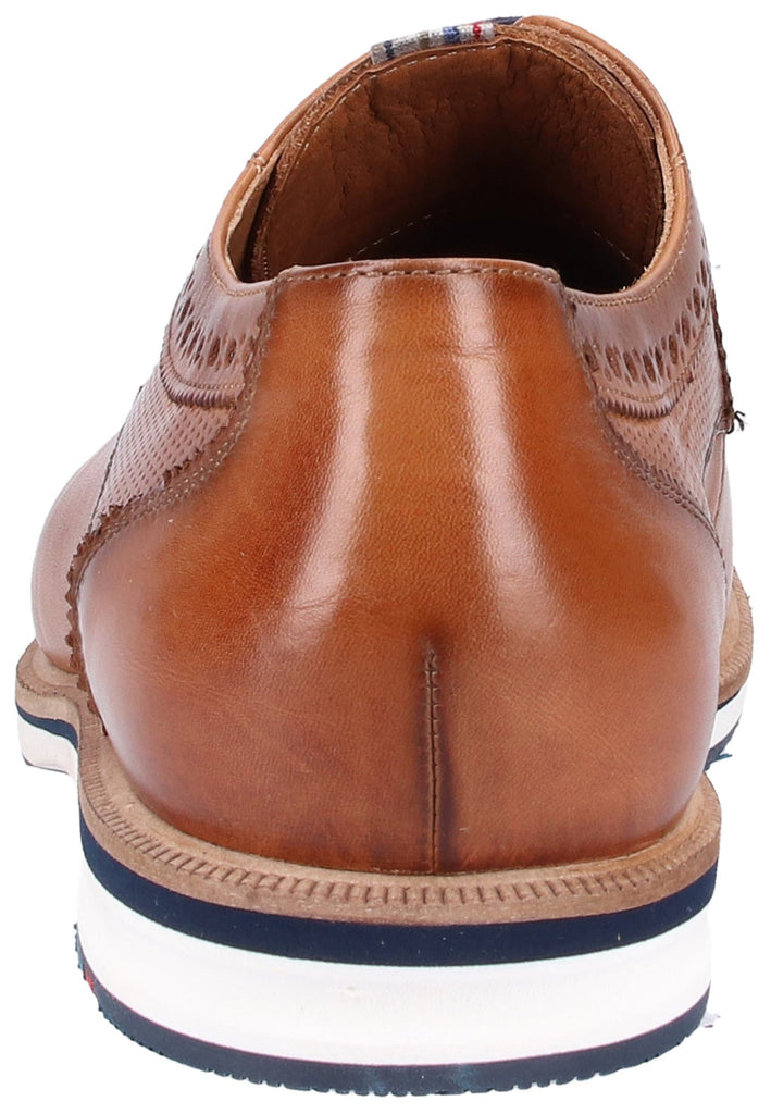 Lloyd Halbschuhe Glattleder Cognac - surf4shoes