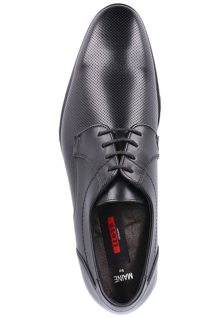 Lloyd Businessschuhe Glattleder Schwarz - surf4shoes