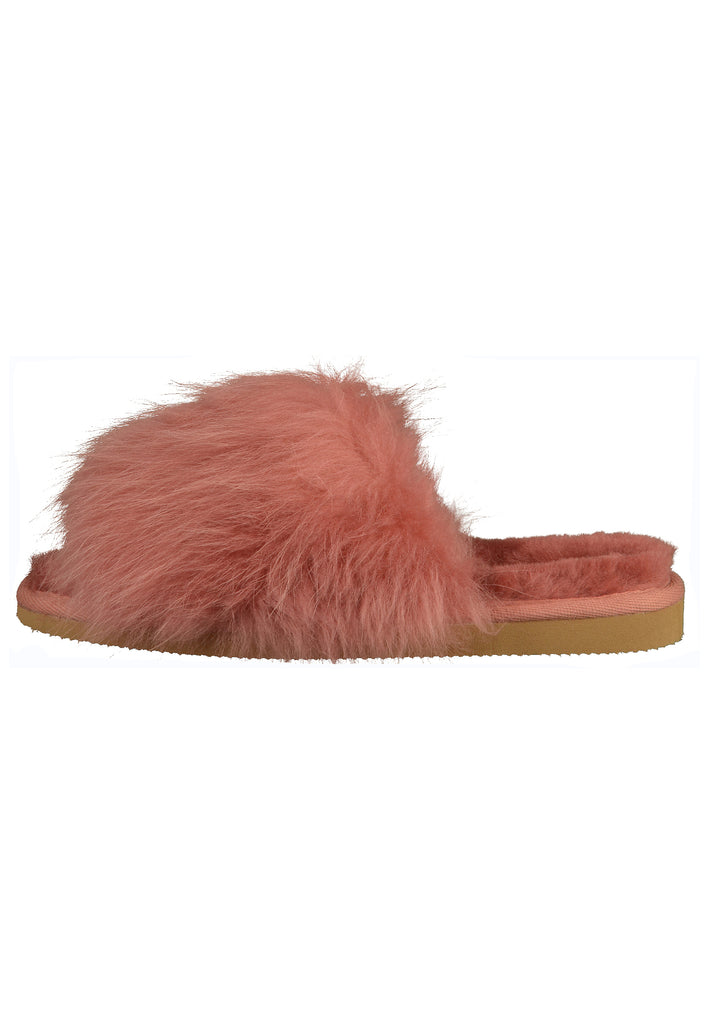 Shepherd Hausschuhe Leder Pink - surf4shoes