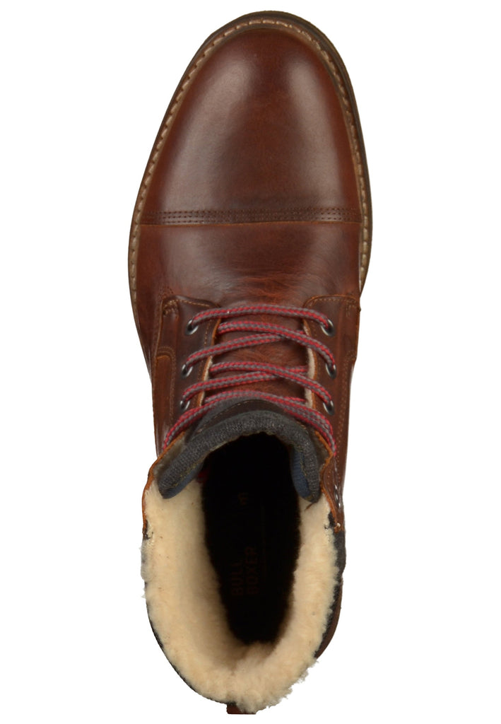 Bullboxer Stiefelette Leder/Textil Braun - surf4shoes