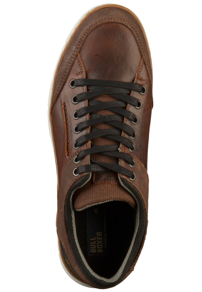 Bullboxer Sneaker Leder Dunkelbraun - surf4shoes