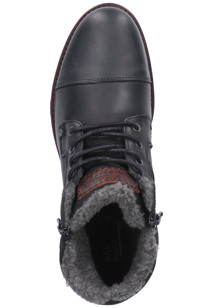 Bullboxer Stiefelette Leder Schwarz - surf4shoes