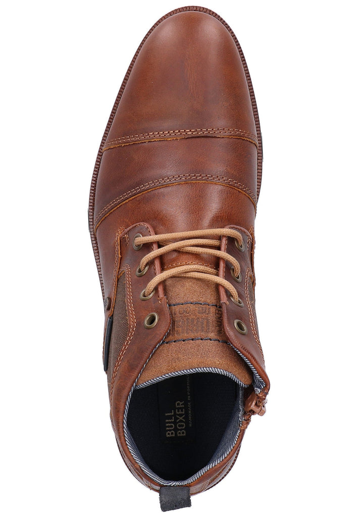 Bullboxer Stiefelette Leder/Textil Braun - surf4shoes