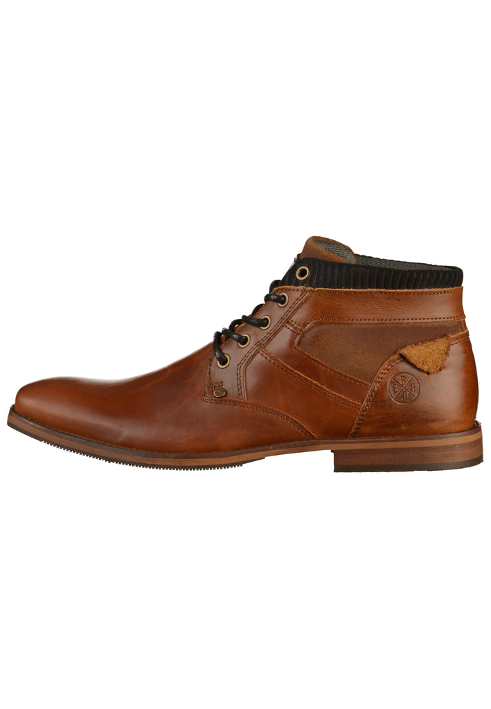 Bullboxer Stiefelette Leder Cognac - surf4shoes