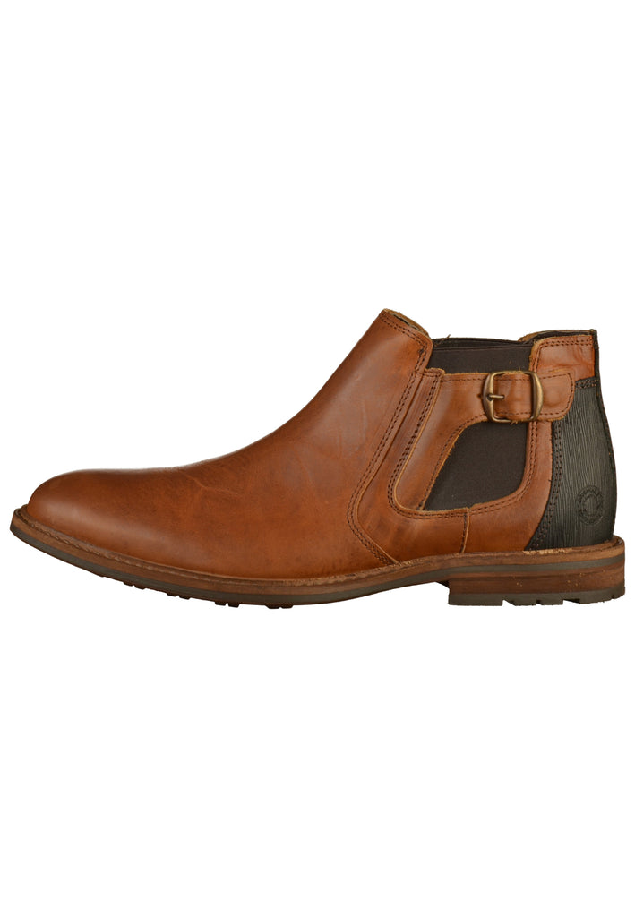 Bullboxer Stiefelette Leder Cognac - surf4shoes