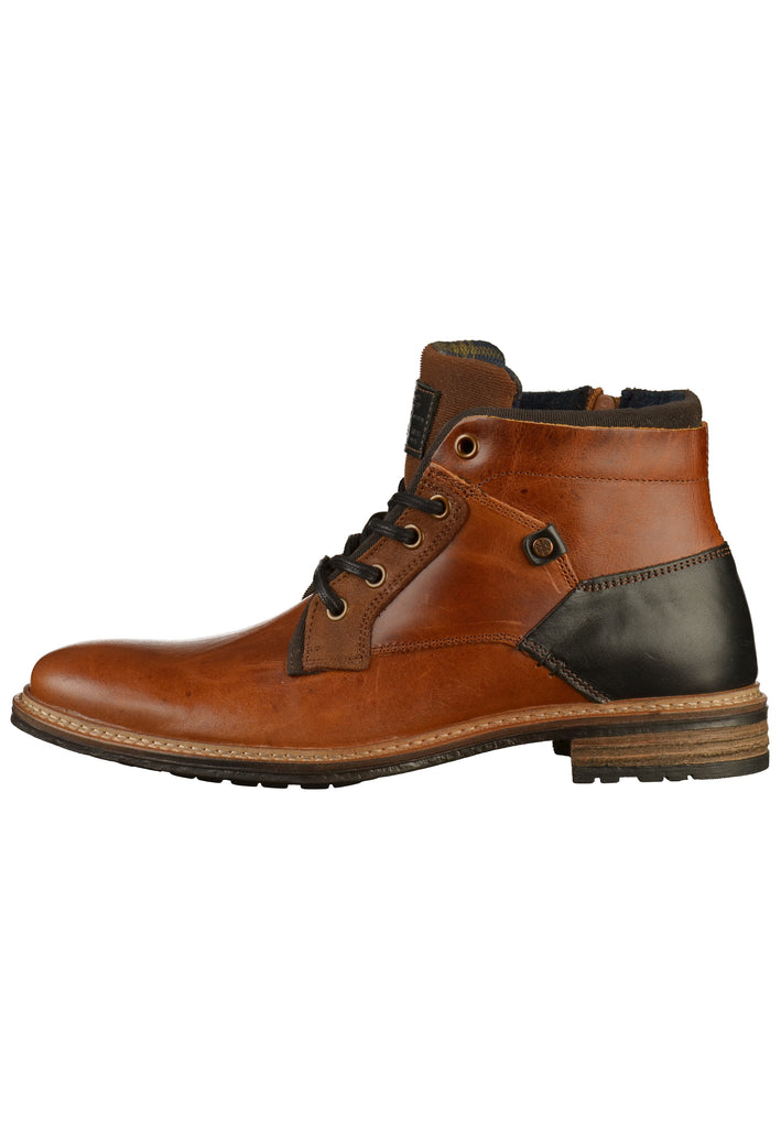 Bullboxer Stiefelette Leder Cognac - surf4shoes