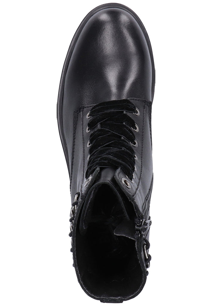 Bullboxer Stiefelette Leder Schwarz - surf4shoes