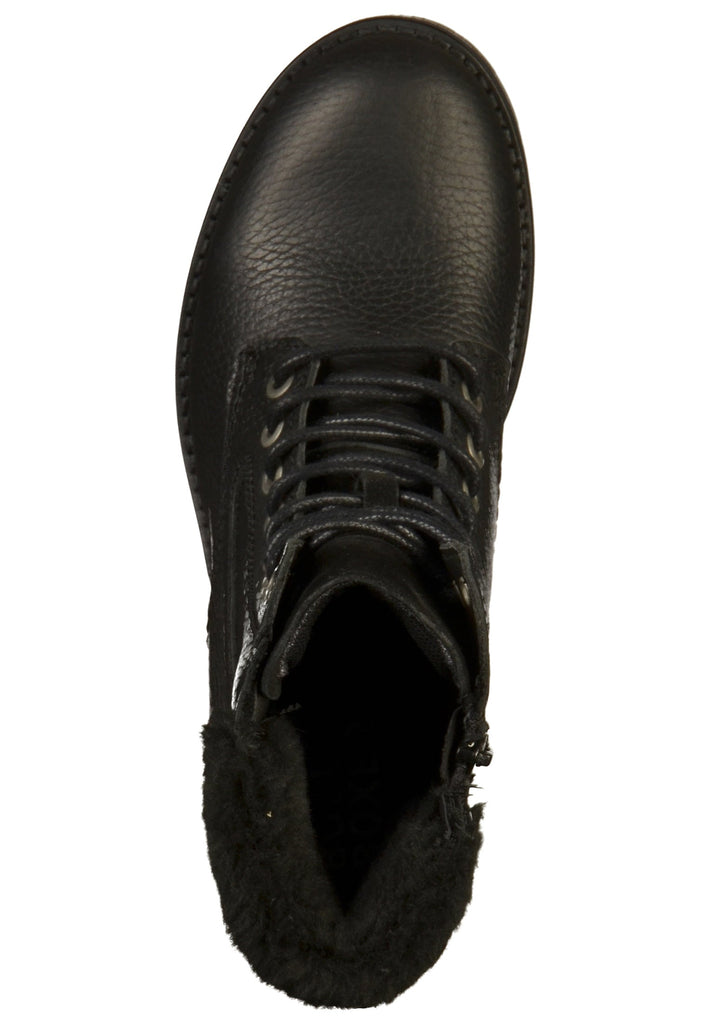 Bullboxer Stiefelette Leder Schwarz - surf4shoes