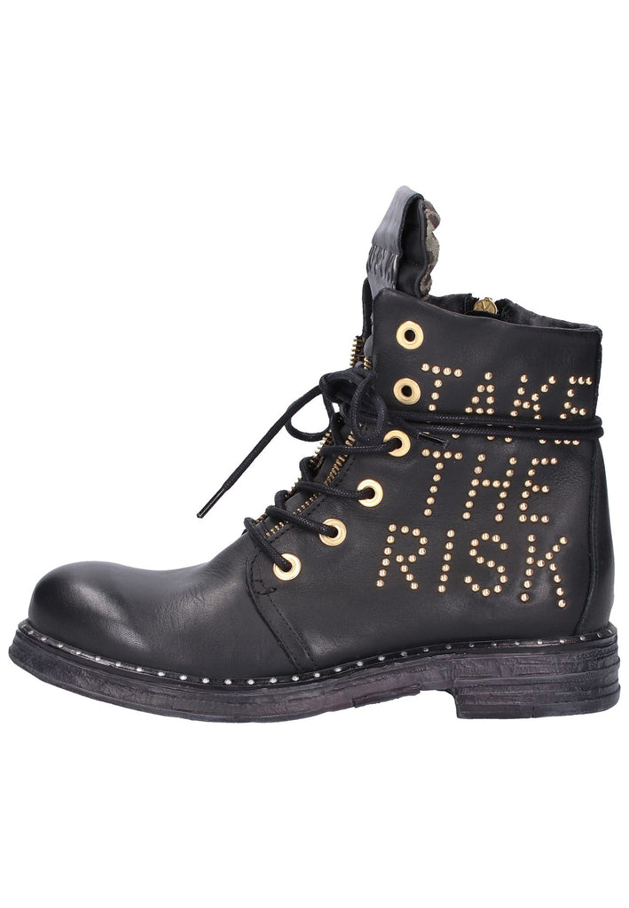 Replay Stiefelette Leder Schwarz - surf4shoes