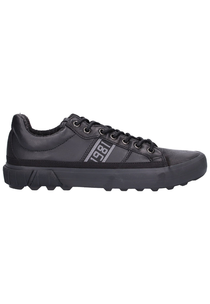 Replay Sneaker Leder/Textil Schwarz - surf4shoes
