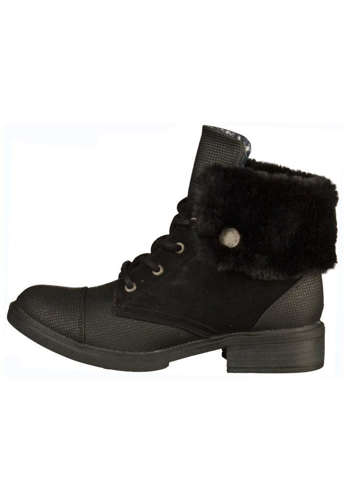 Blowfish Stiefelette Lederimitat Schwarz - surf4shoes