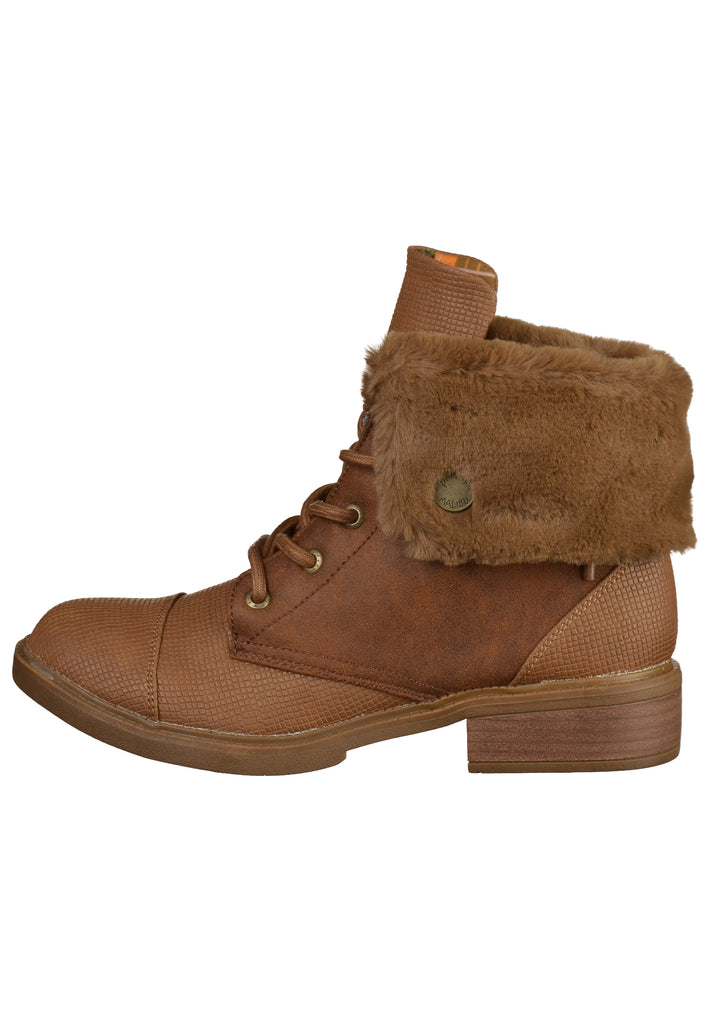 Blowfish Stiefelette Lederimitat Braun - surf4shoes
