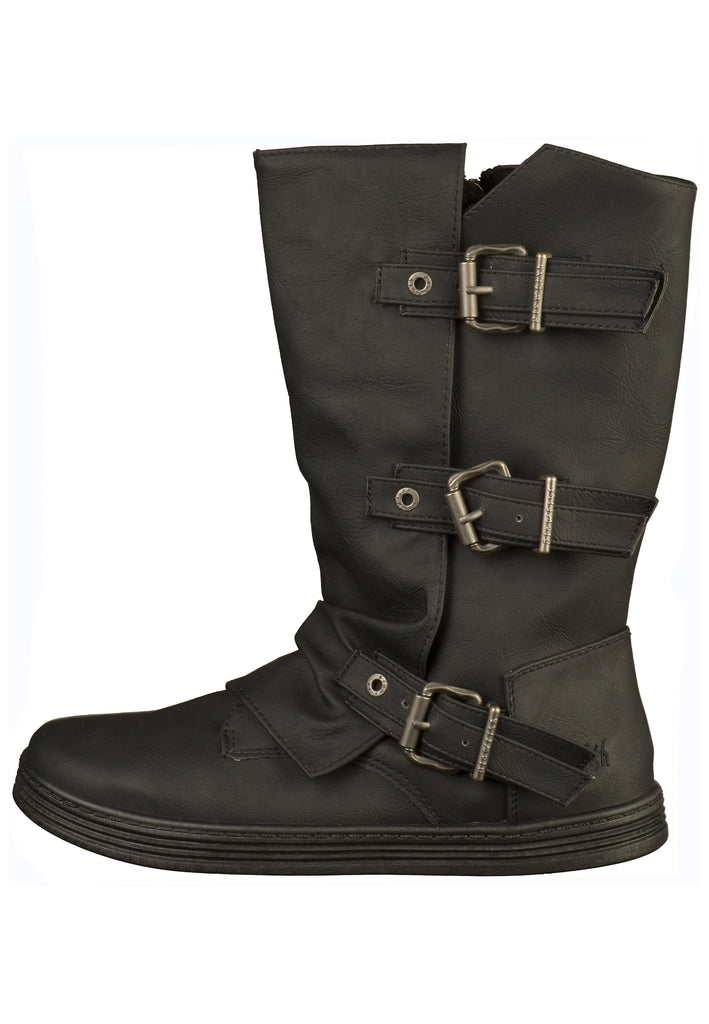 Blowfish Stiefel Lederimitat Schwarz - surf4shoes
