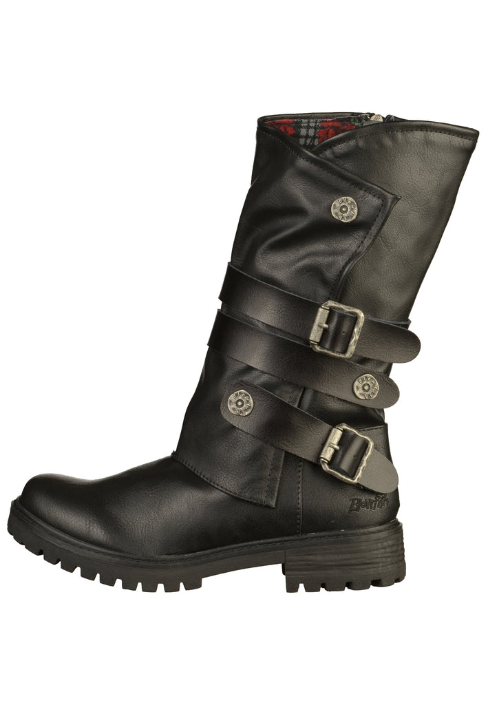 Blowfish Stiefel Lederimitat Schwarz - surf4shoes
