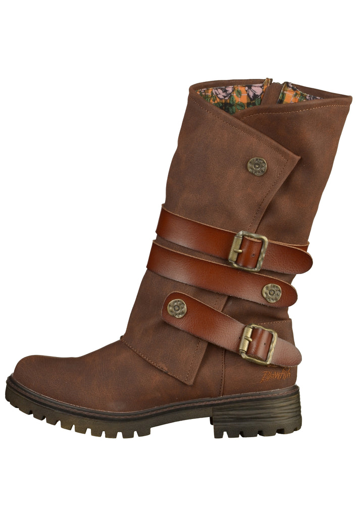 Blowfish Stiefel Lederimitat Dunkelbraun - surf4shoes