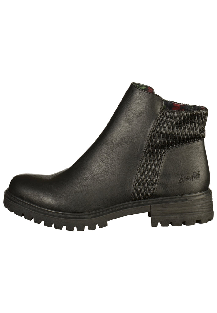 Blowfish Stiefelette Lederimitat Schwarz - surf4shoes