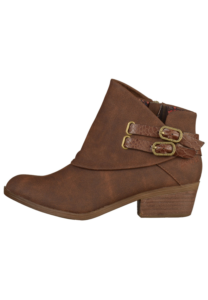 Blowfish Stiefelette Lederimitat Braun - surf4shoes